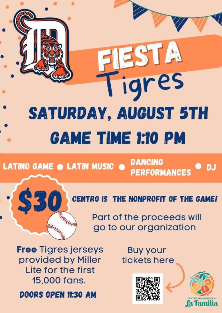 Fiesta Tigres with Centro Multicultural SHARE Detroit